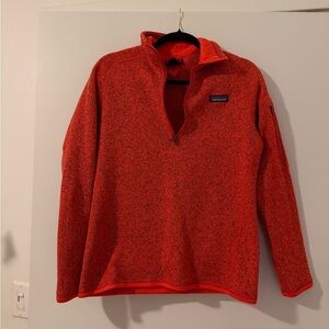 Patagonia Coral Pink Zip-Up Fleece